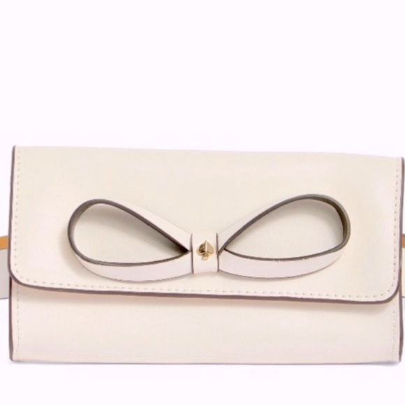 Kate Spade White Bow Belt Bag - Picture 2 of 8